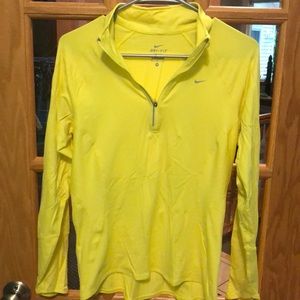 Nike dri-fit 3/4 zip
